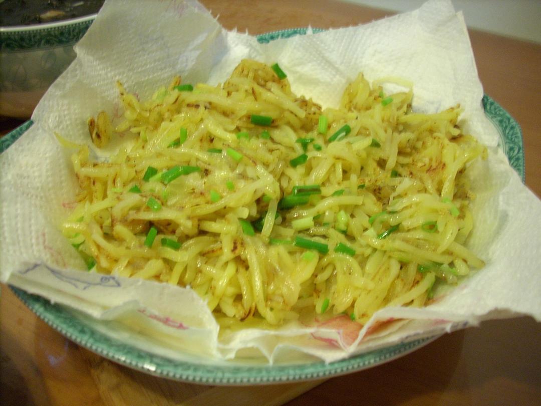 家常土豆丝的做法