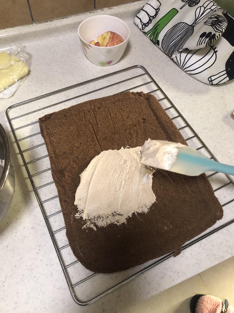 超浓郁卷不裂的巧克力蛋糕卷