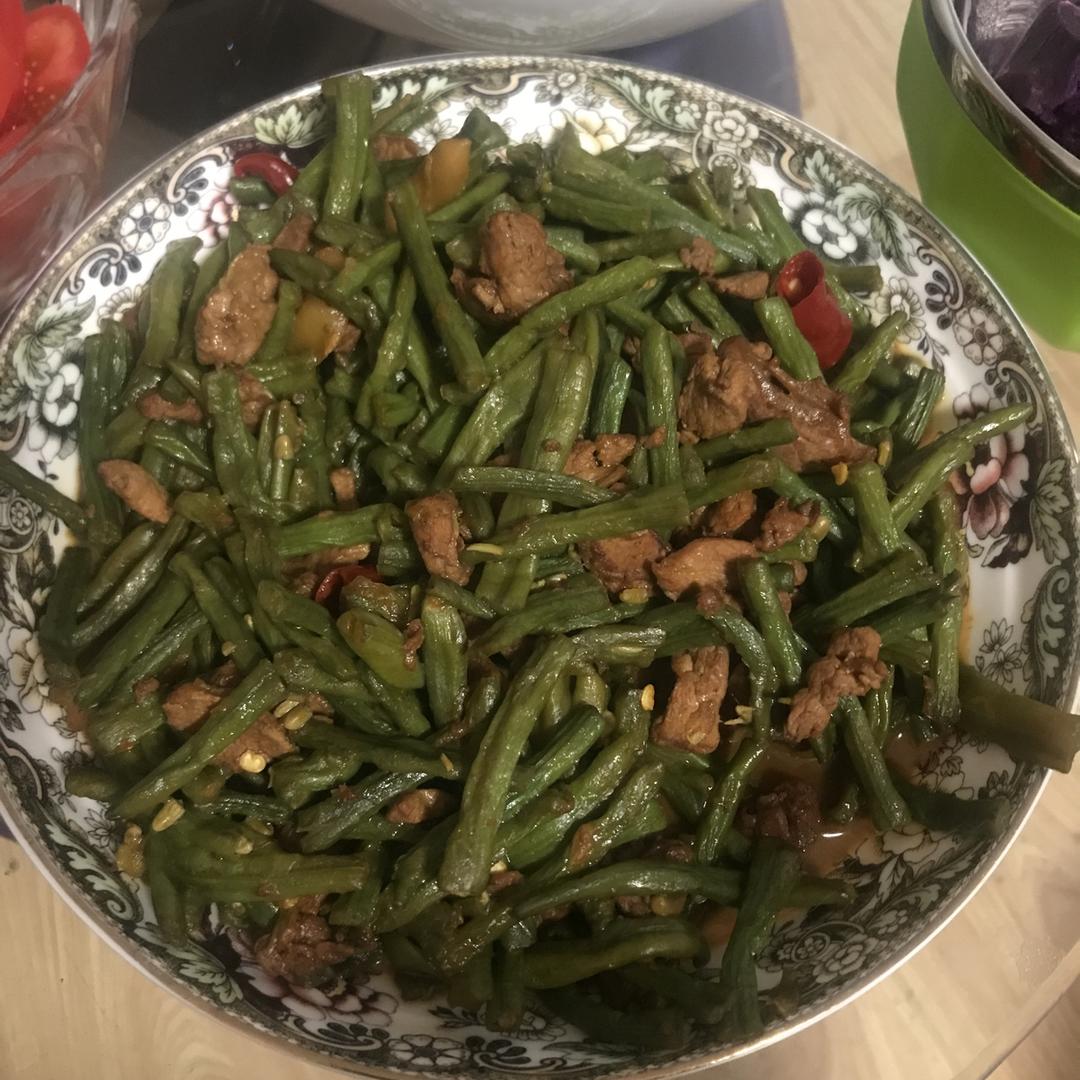 豆角丝炒肉