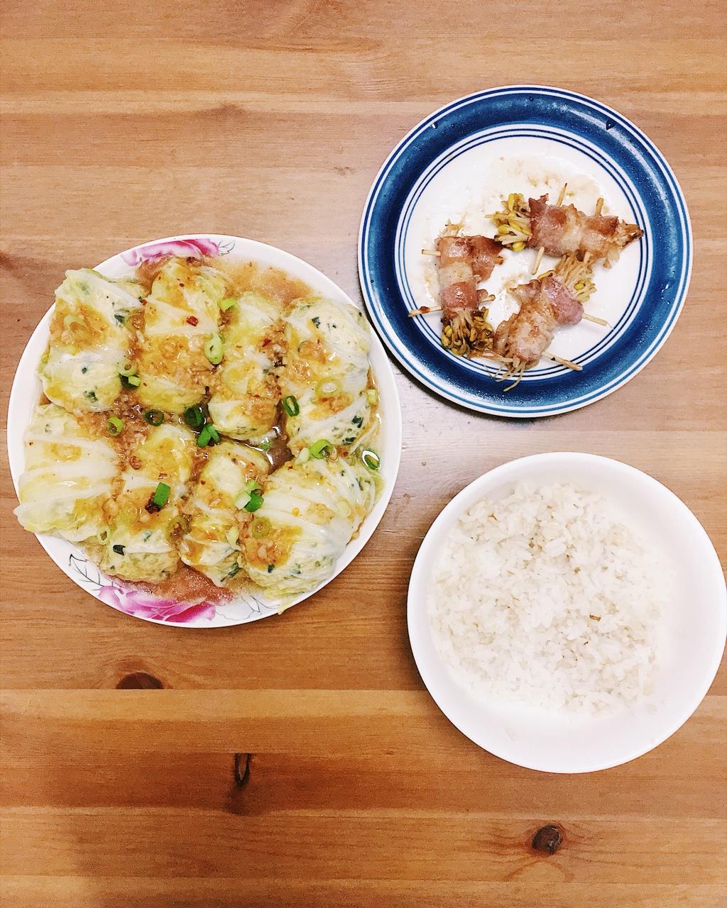 肉酿白菜卷
