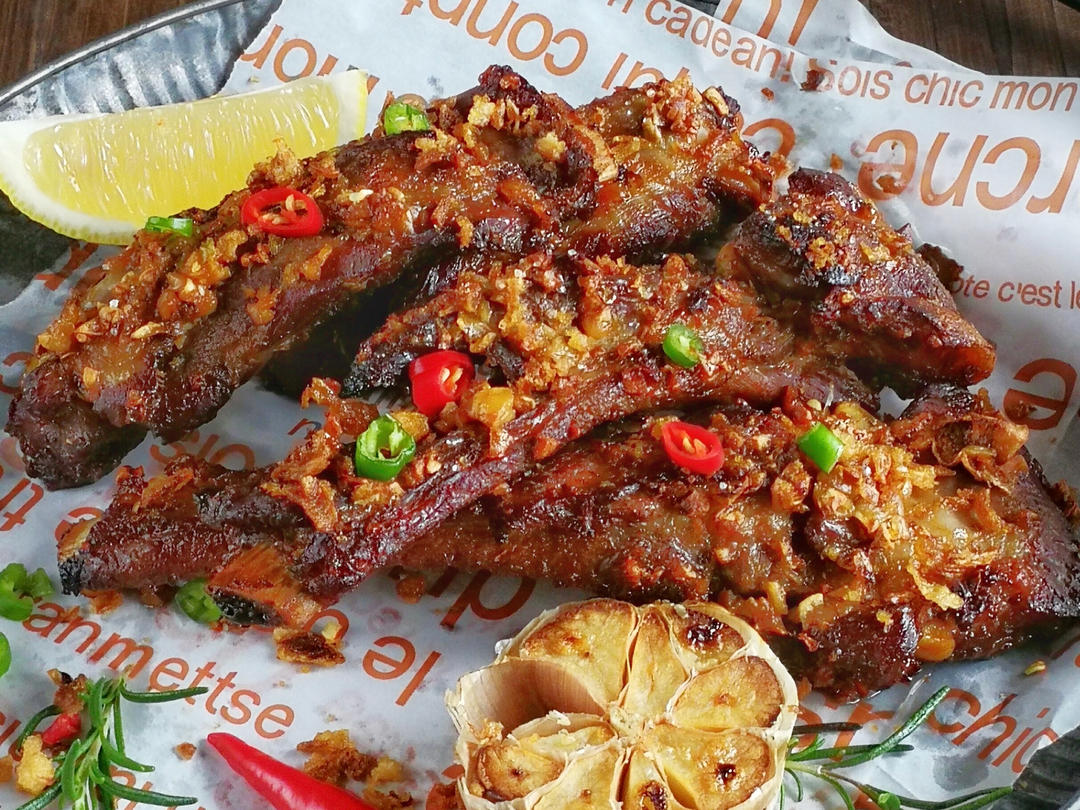 秘制孜然烤排骨