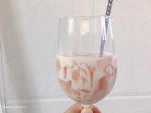 白凉粉之葡萄🍇冻撞奶（萄之妖妖）的做法 步骤11
