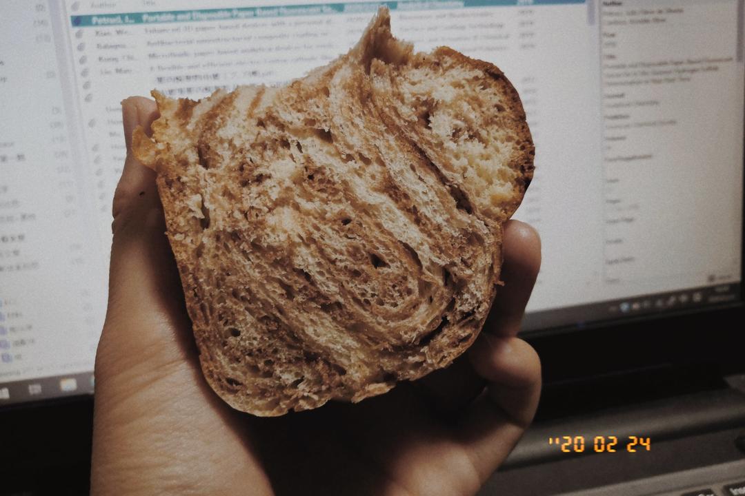 巧克力吐司面包（爸爸糖手工吐司同款）