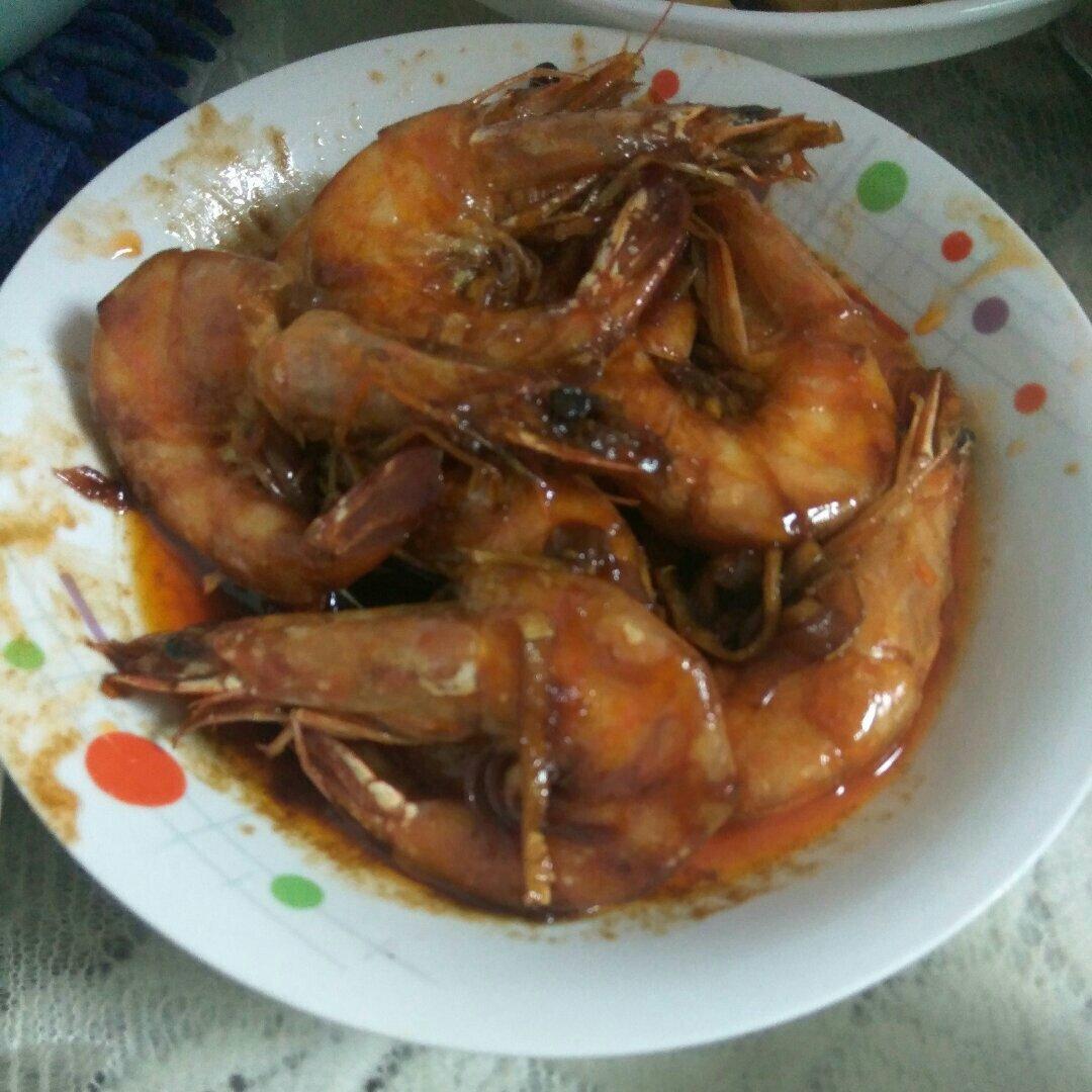 油焖大虾