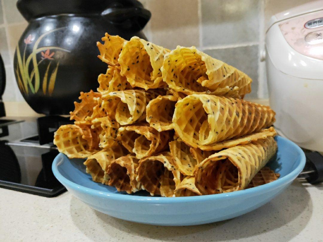 嘎嘣嘎嘣脆的蛋卷配方