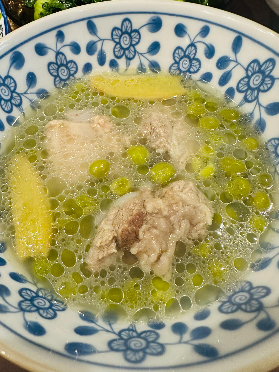 排骨豌豆汤