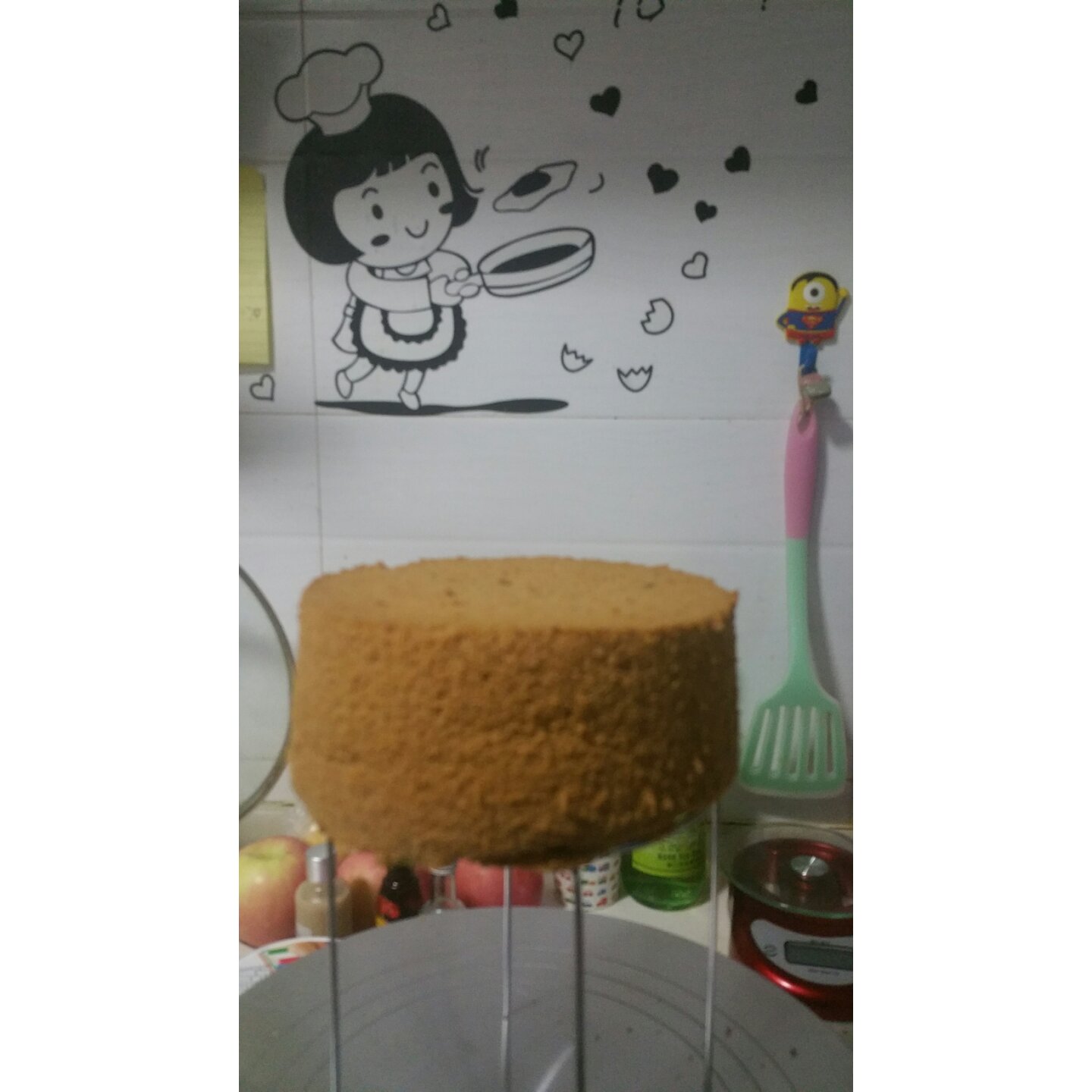 6寸可可戚风（内附8寸5蛋配方）