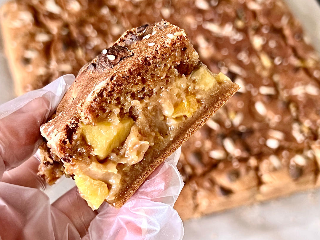 芝士红薯苹果烤年糕