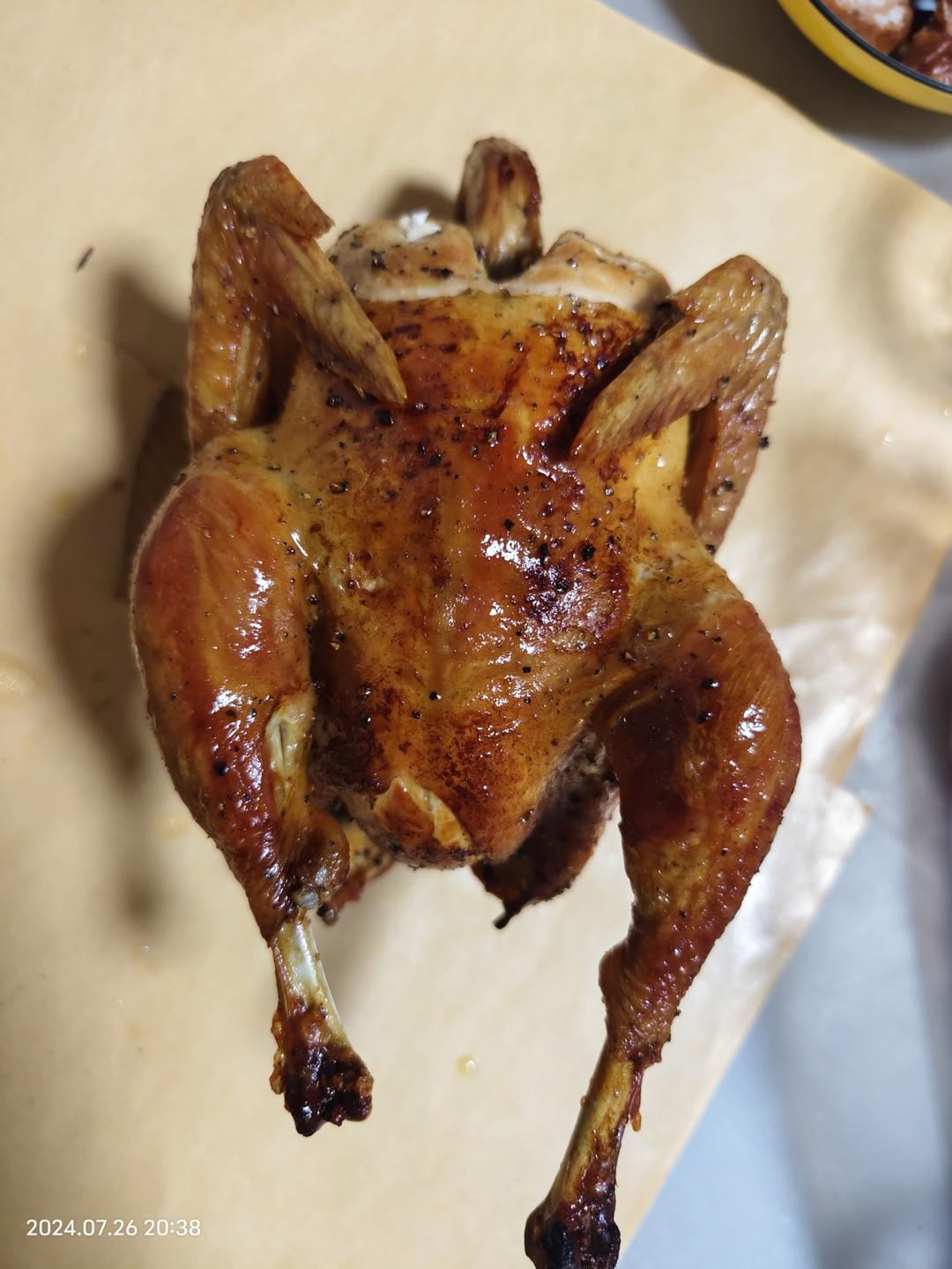 脆皮烤鸡