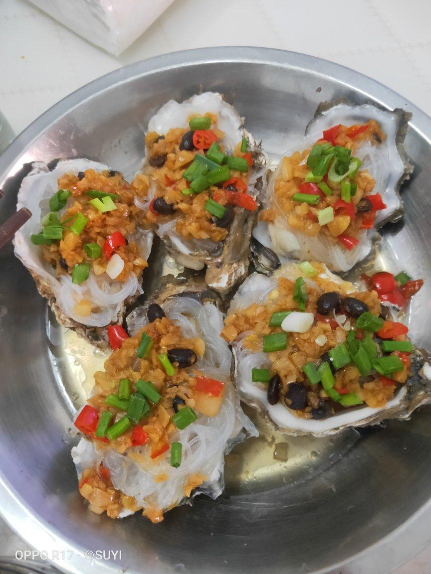 超简单～蒸蒜蓉生蚝