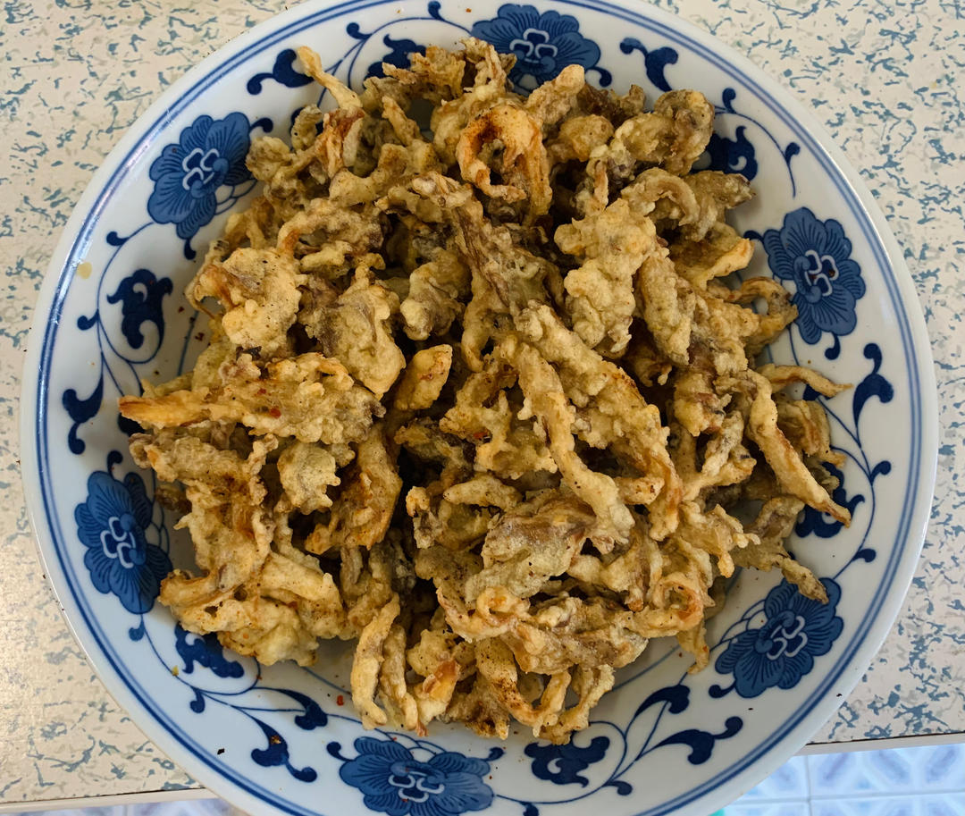 🔥一吃就停不下嘴❗️比肉还好吃～香酥五香平菇