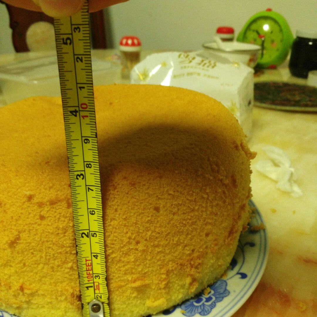 承重+口感都OK的戚风蛋糕坯子