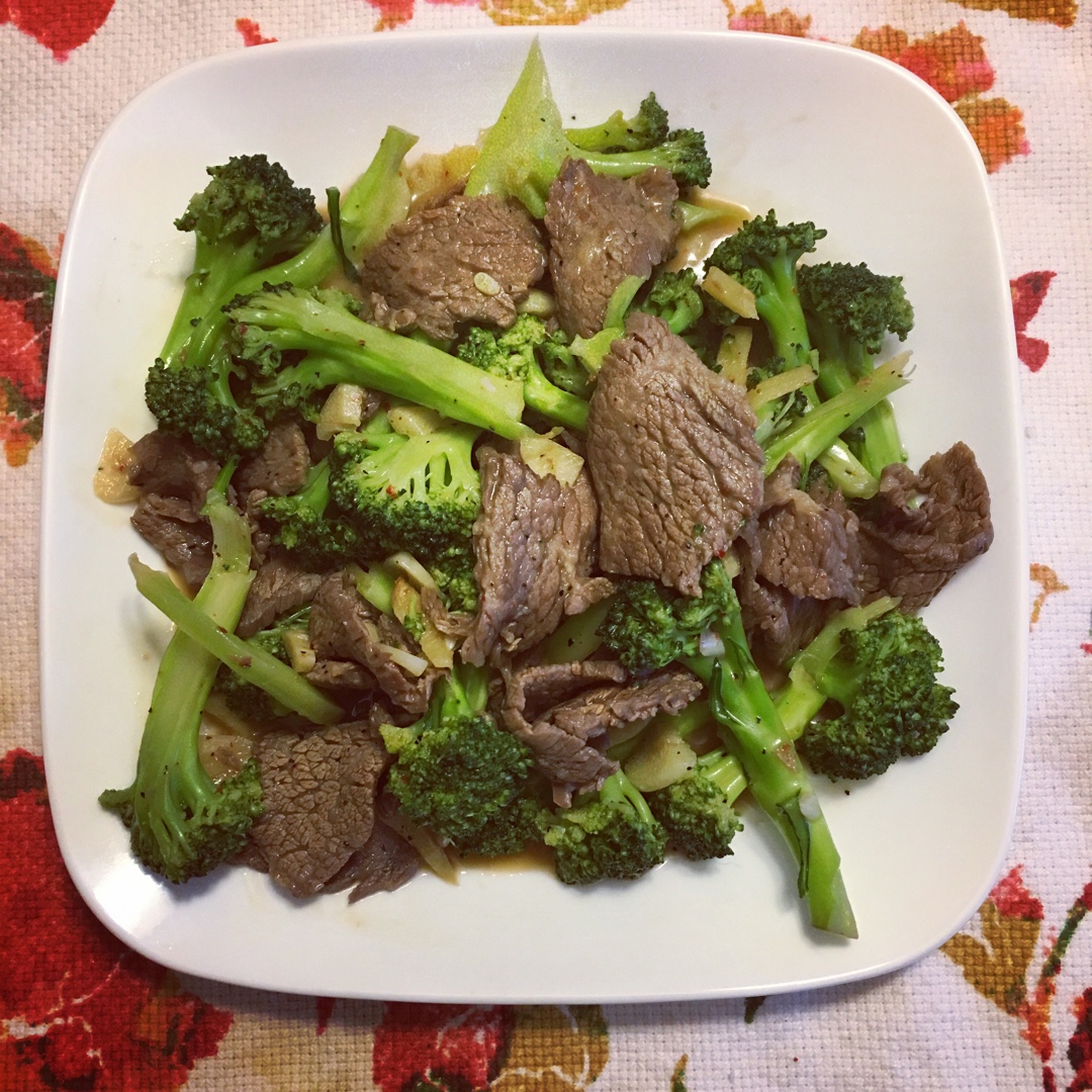 西兰花牛肉