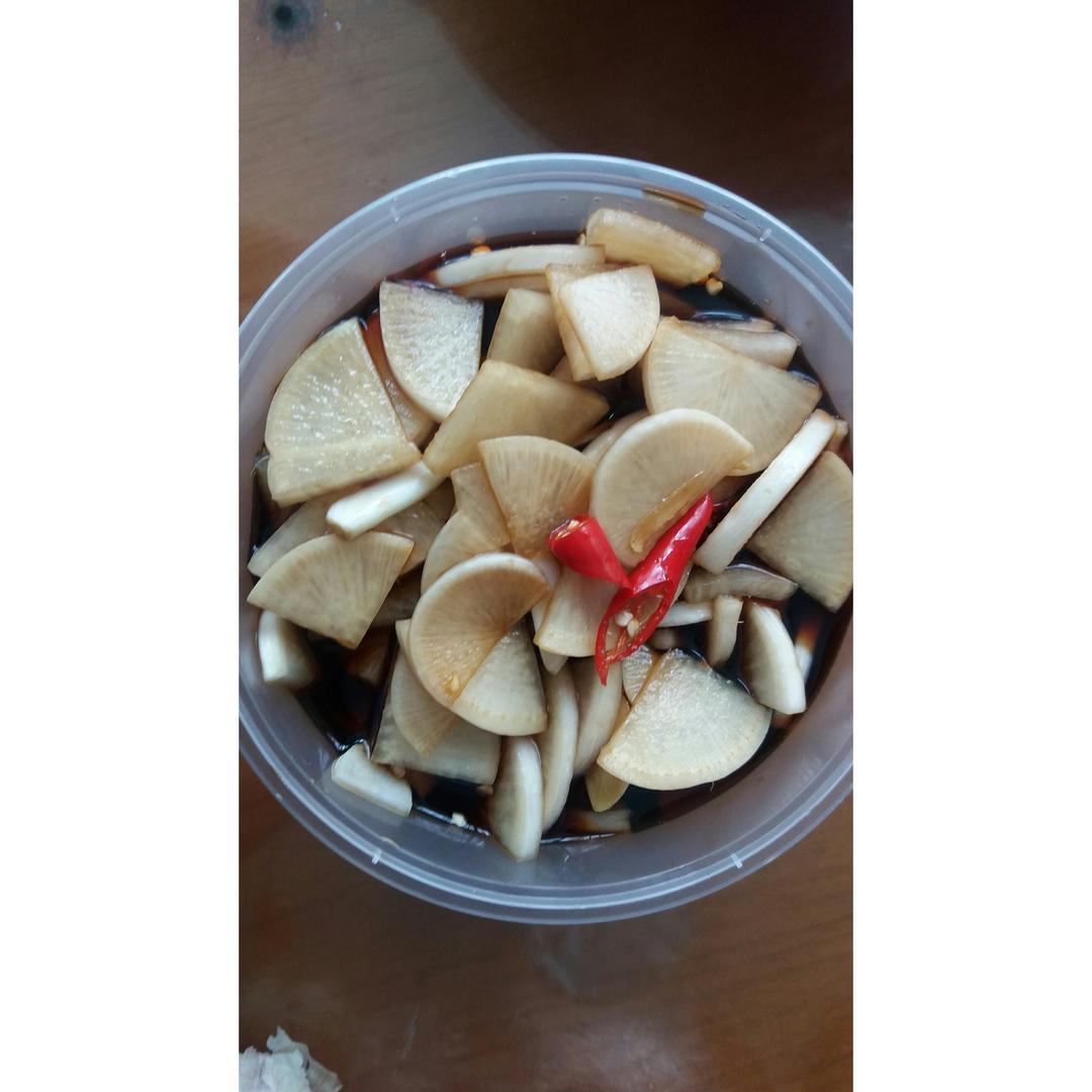 盛夏时节的消暑小菜【酱萝卜】