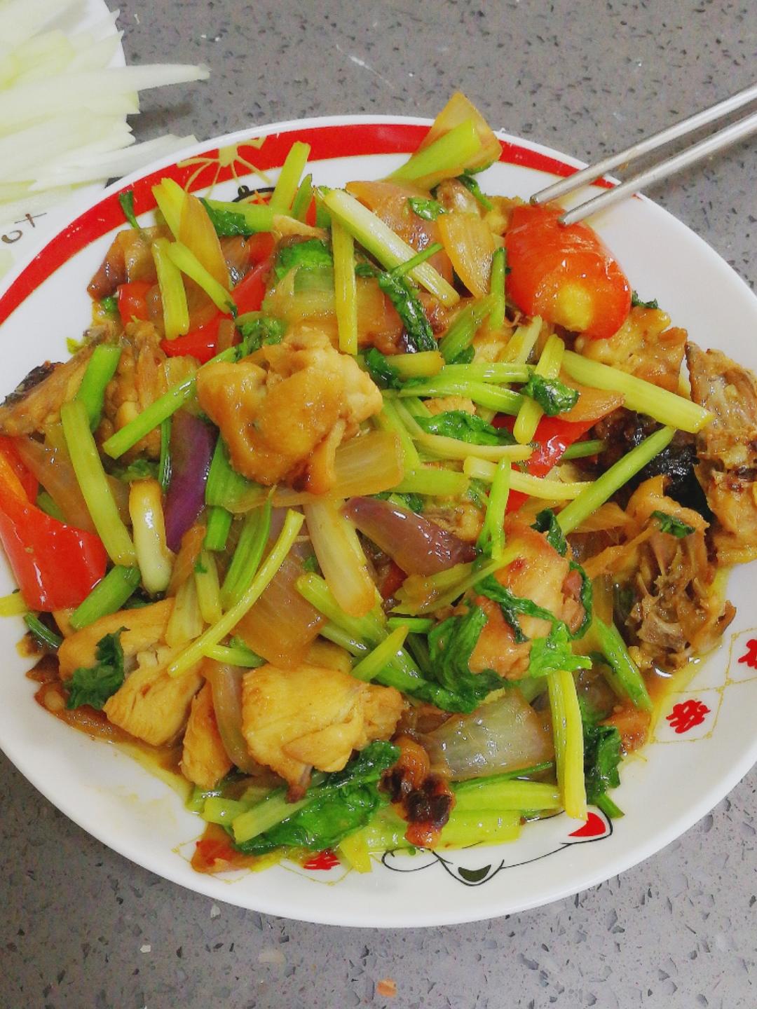 小炒鸡块