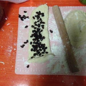 奶香红豆吐司的做法 步骤6