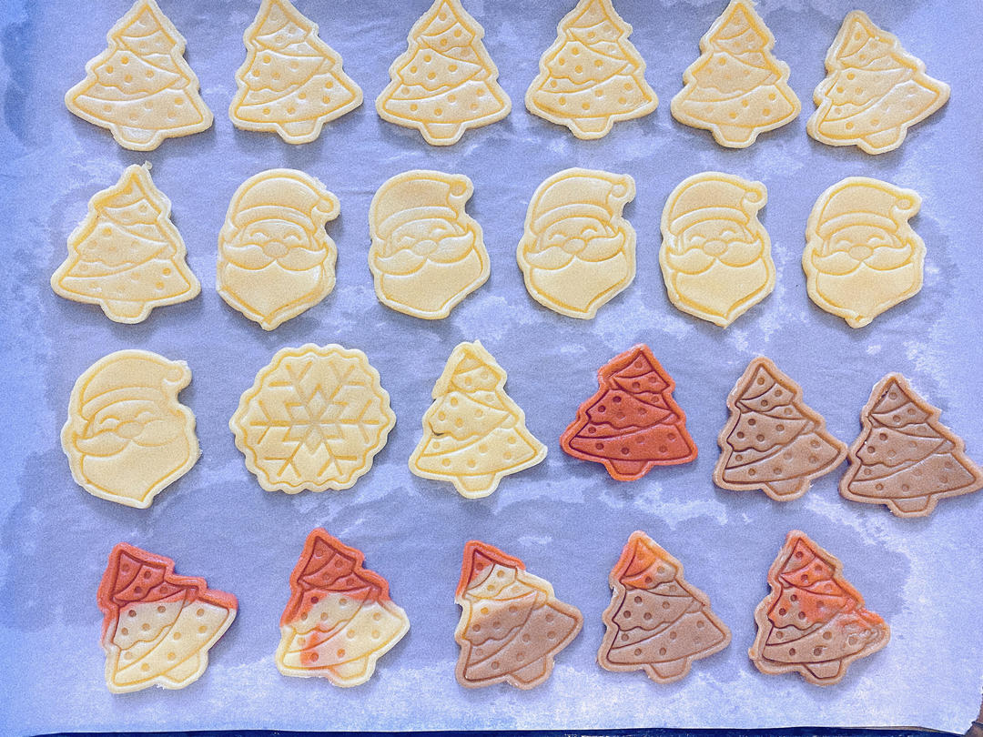 🎅圣诞巧克力三明治卡通饼干 by pink-rabbit