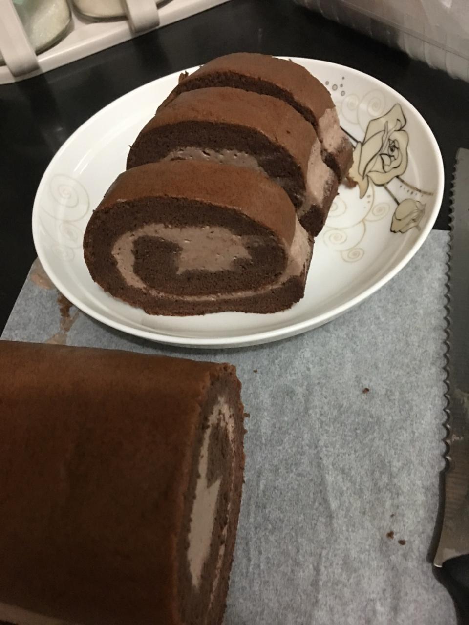 可可蛋糕卷