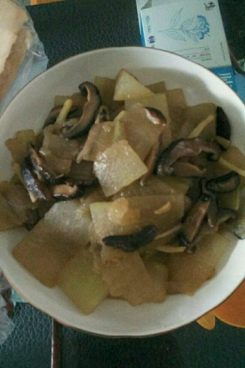 清炒冬瓜香菇
