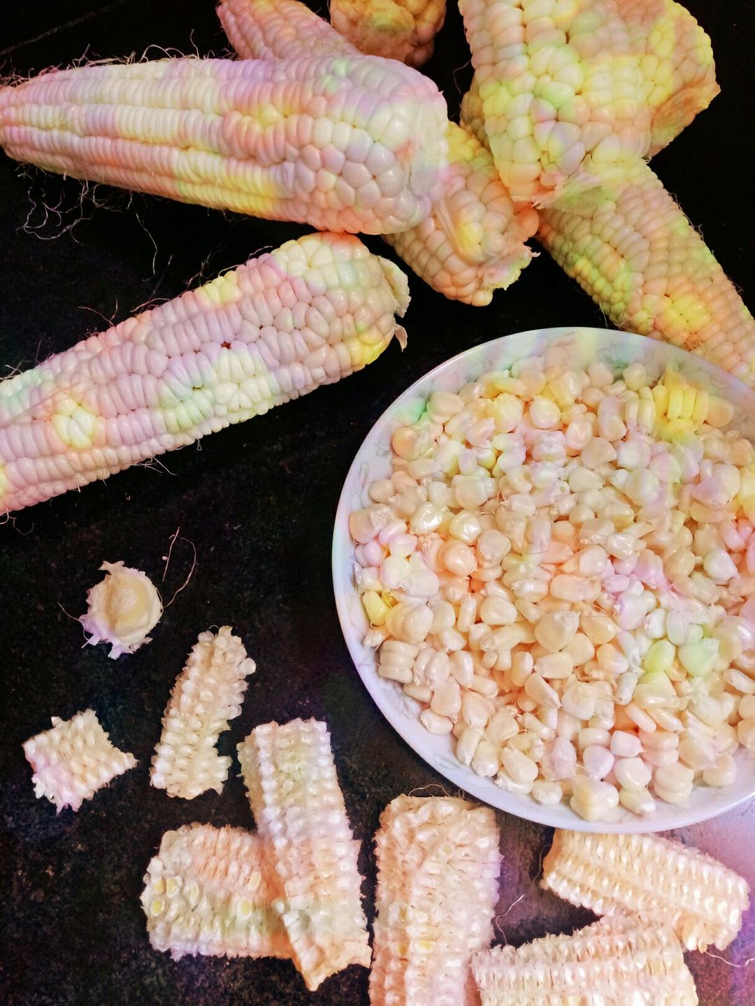 雁过无痕做的巧剥玉米粒