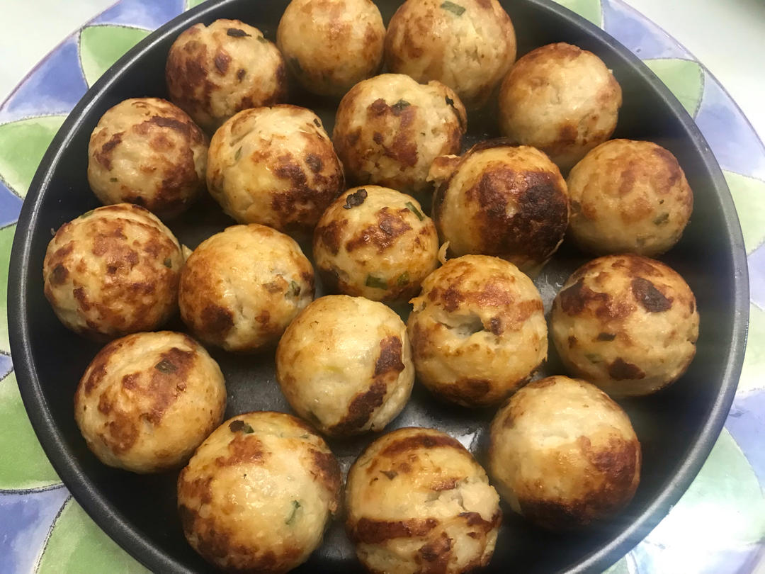 莲藕马蹄豆腐猪肉丸