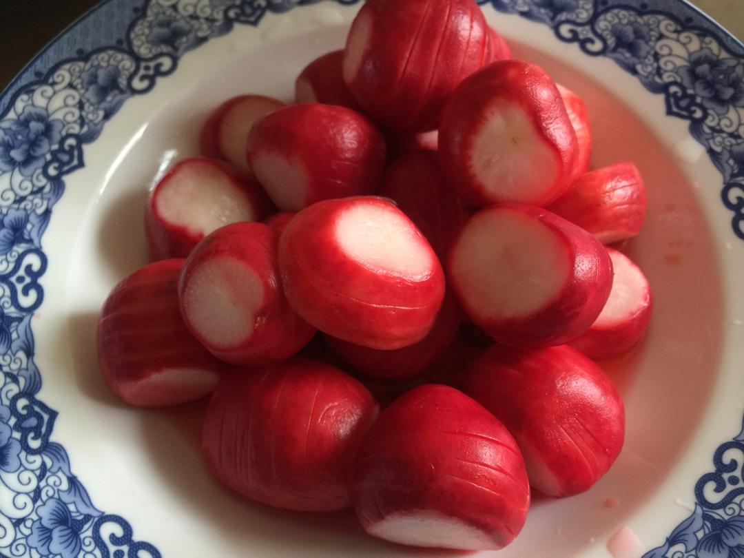 糖醋樱桃萝卜
