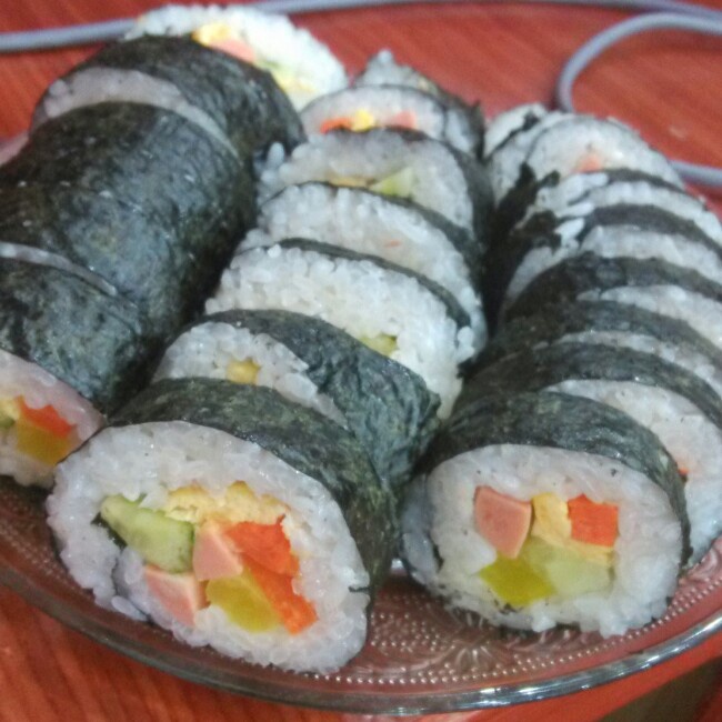 简单寿司/鸡蛋寿司/反转寿司/花样寿司/紫菜包饭