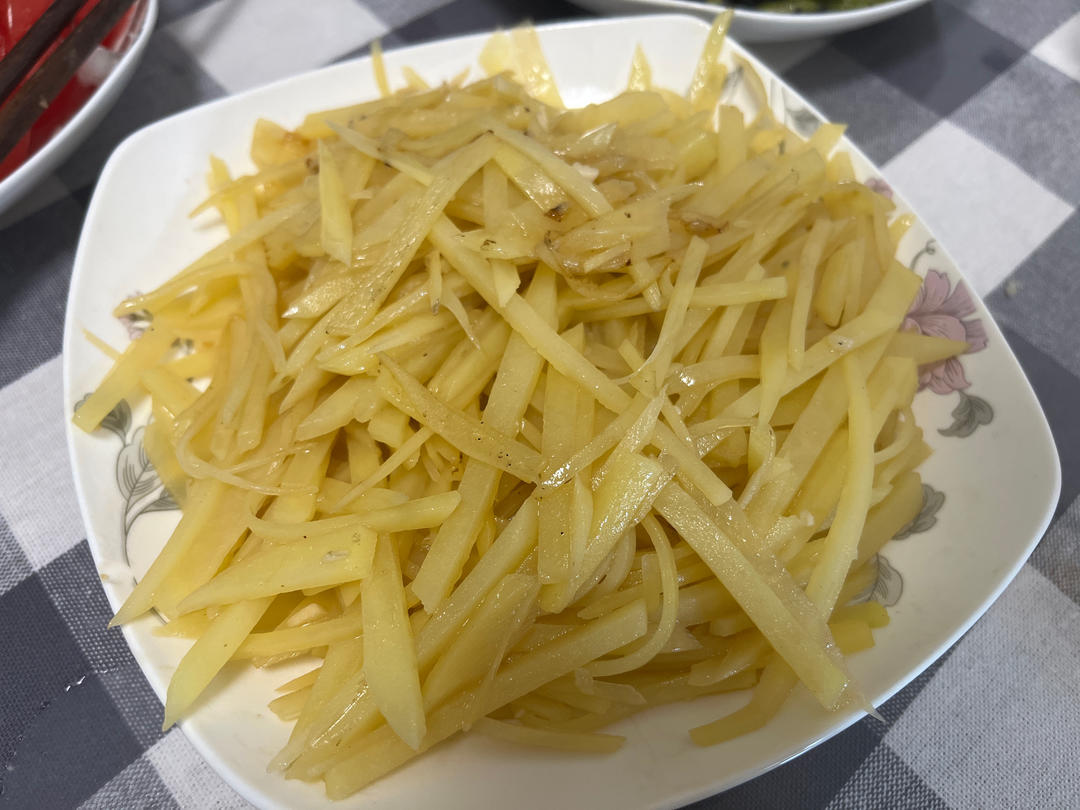 炒土豆丝（秘诀）
