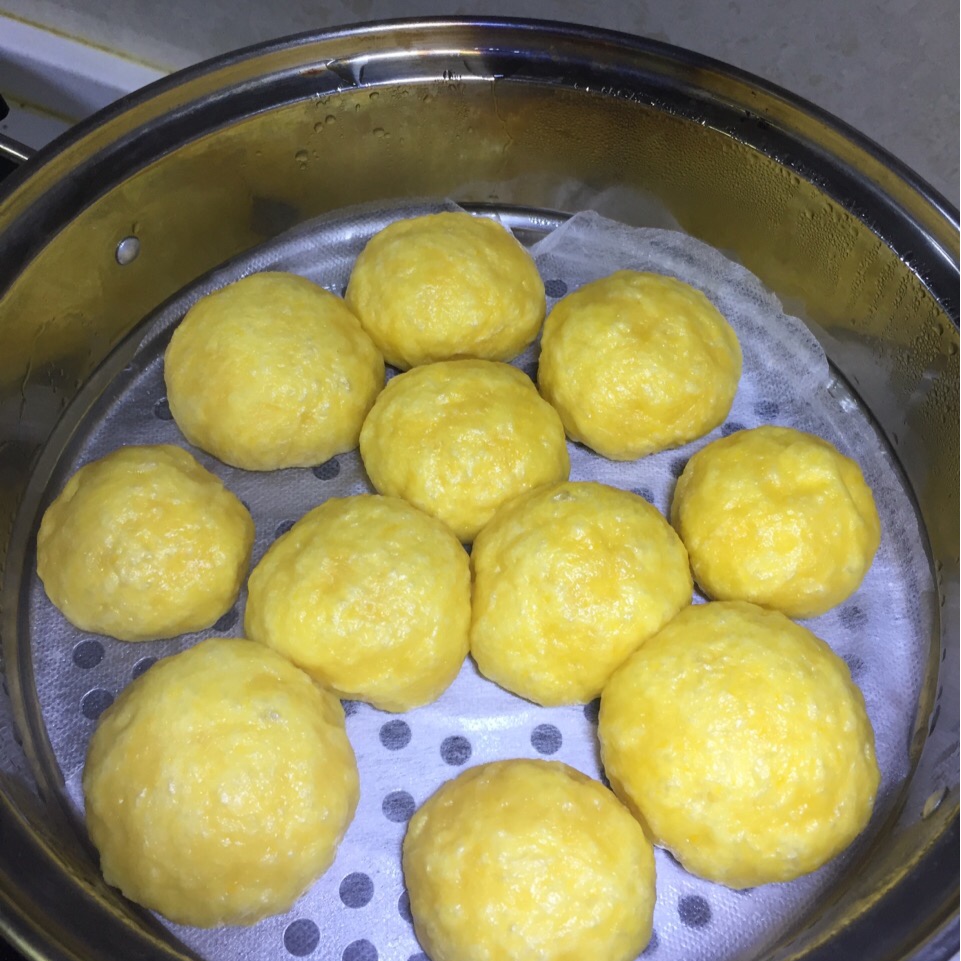 好看又好吃的南瓜馒头