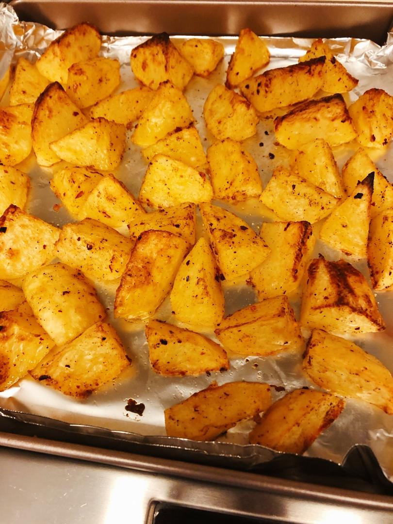 幸福逃逃做的烤土豆