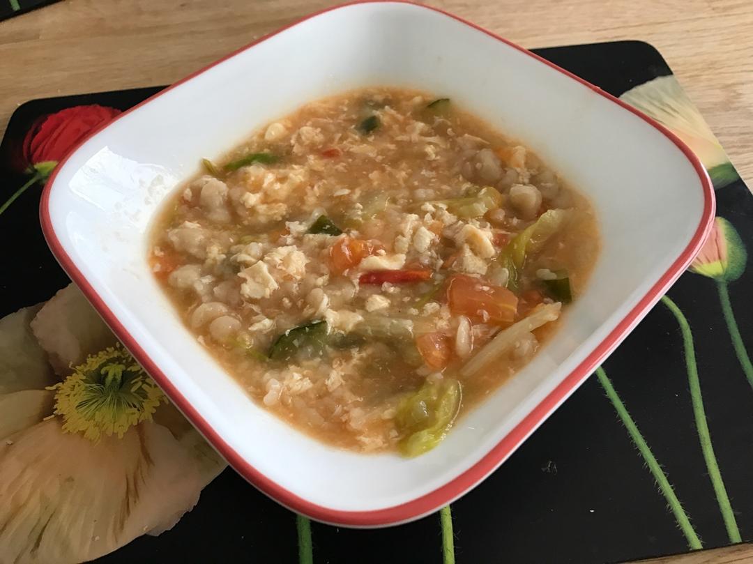 养胃番茄疙瘩汤