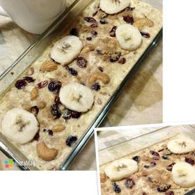 Baked Oatmeal Breakfast 早餐烤燕麦