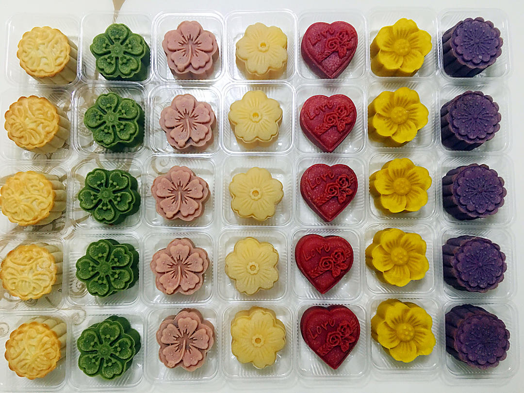 桃山皮月饼