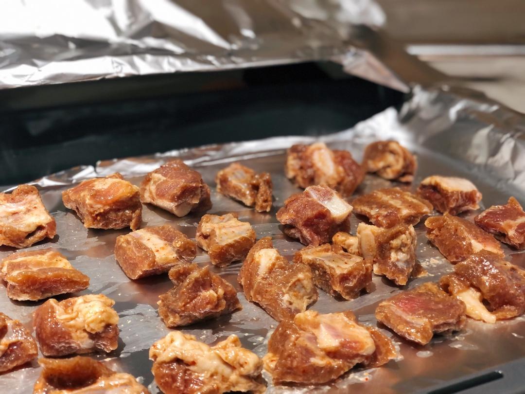 蒜香烤排骨（烤箱版）