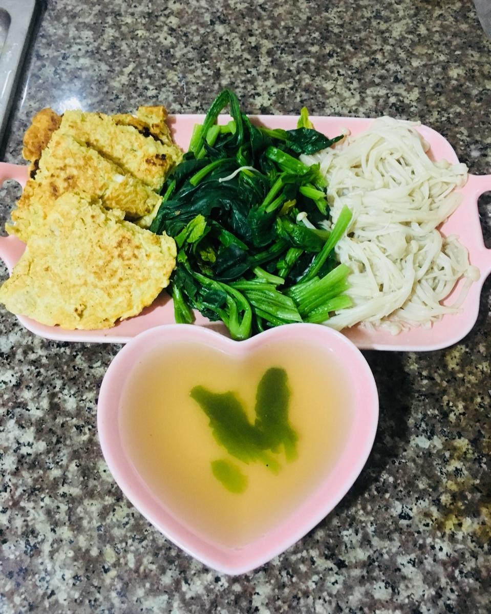 快手无油鸡蛋燕麦饼