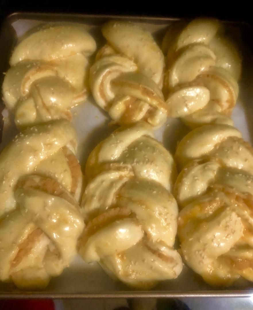 椰蓉奶排包（无黄油低卡版）