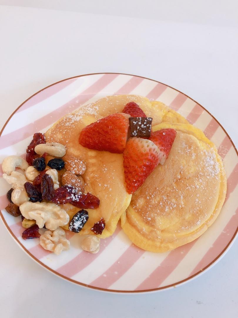 原味无油日式舒芙蕾厚松饼