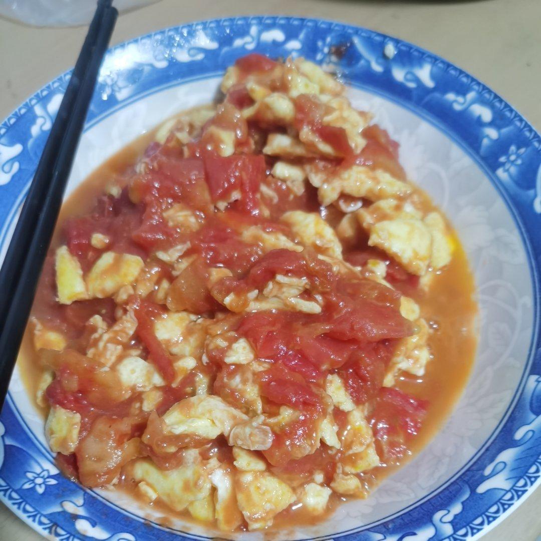 超级下饭巨简单的🍅西红柿炒鸡蛋🥚