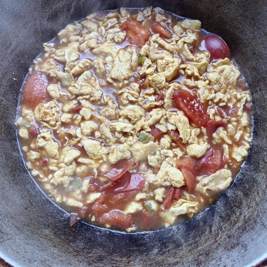 西红柿鸡蛋鸡蛋打卤面