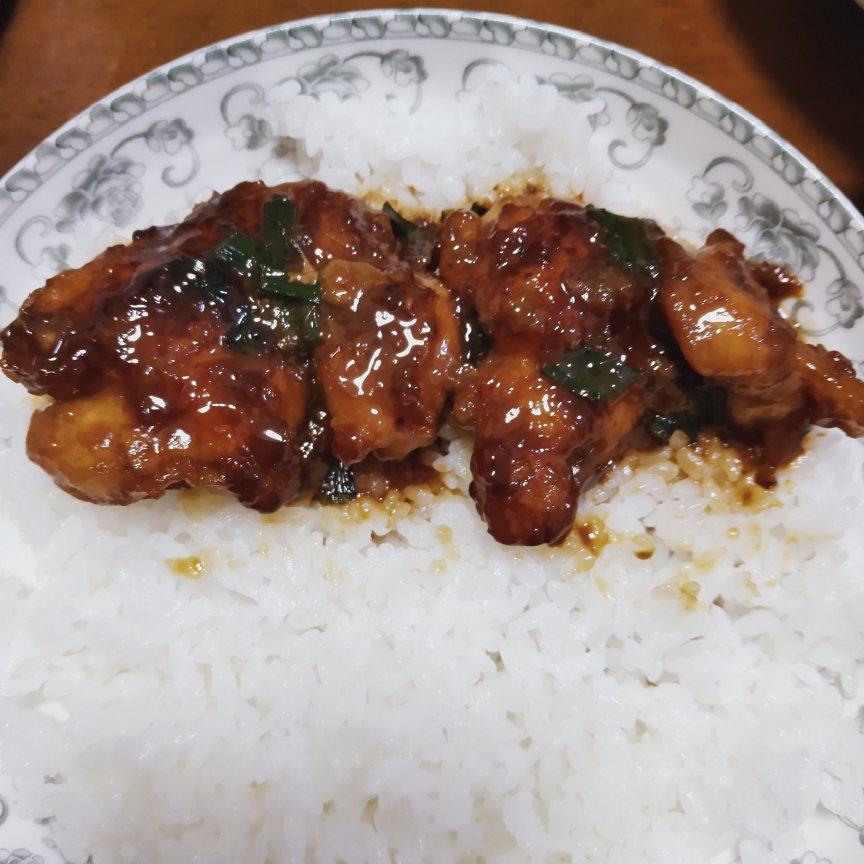 照烧鸡肉盖饭