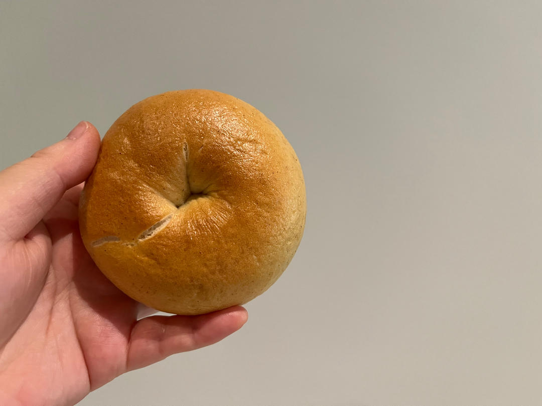 全麦贝果，低糖无油