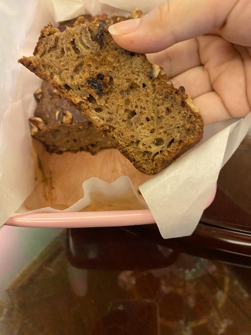 墨西哥朋友家祖传的超好吃的香蕉蛋糕【Banana Bread】