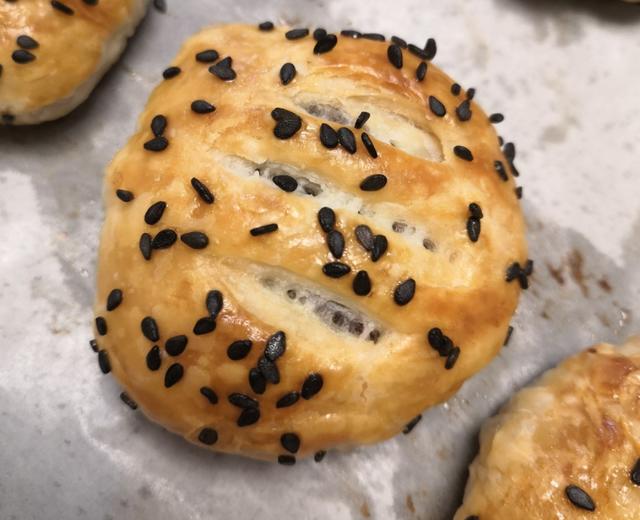 手抓饼版红豆沙一口酥的做法