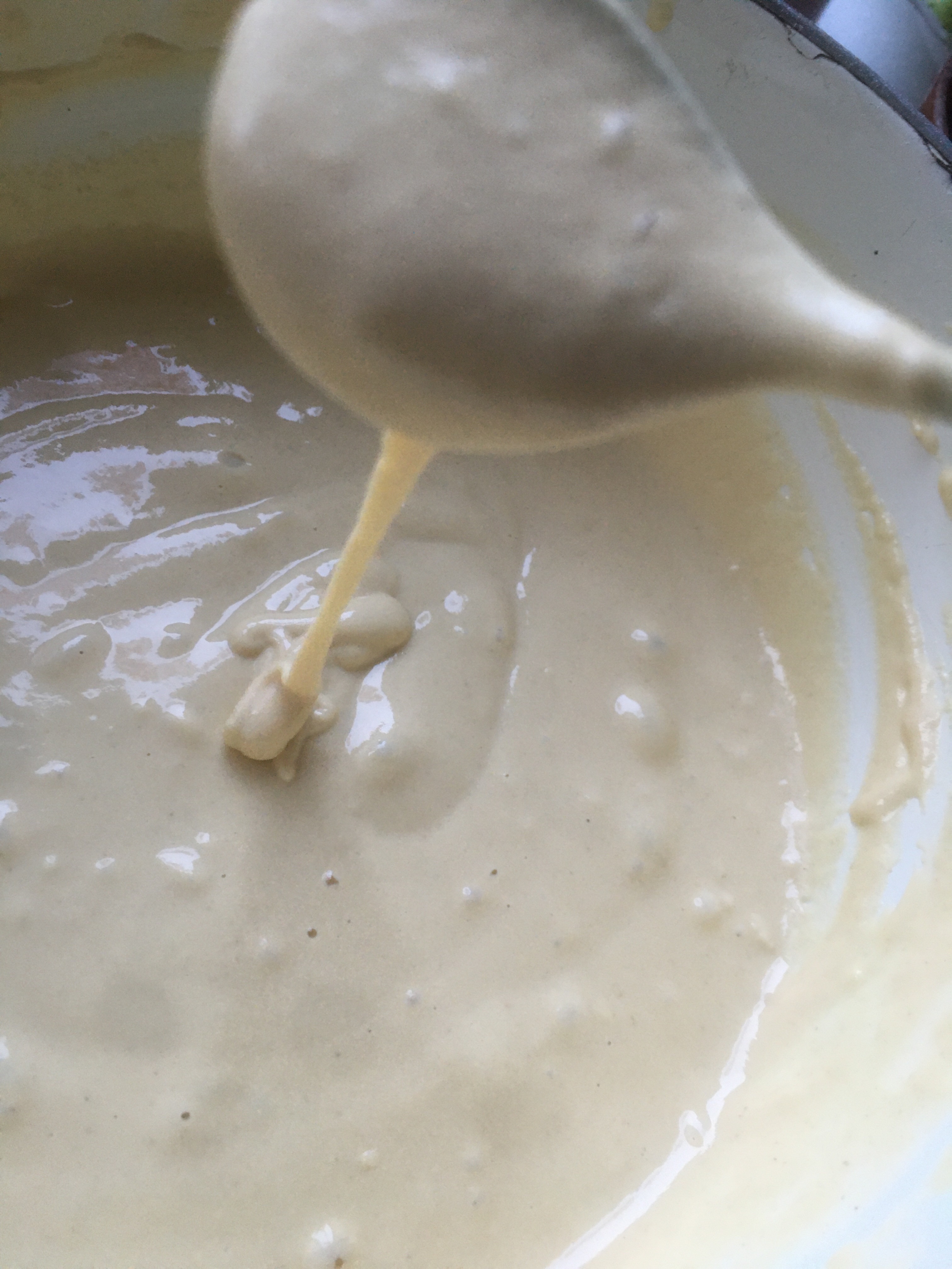 无油松软小米煎饼（发酵版）的做法 步骤2