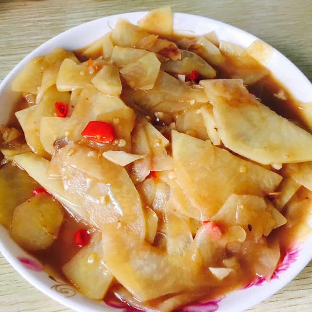 朴素的土豆片