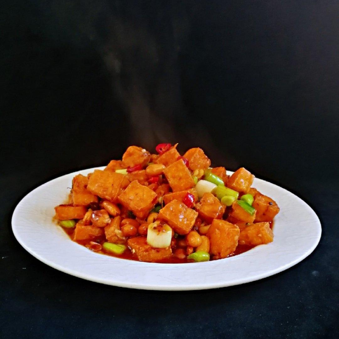 34街做的豆瓣酱宫爆豆腐