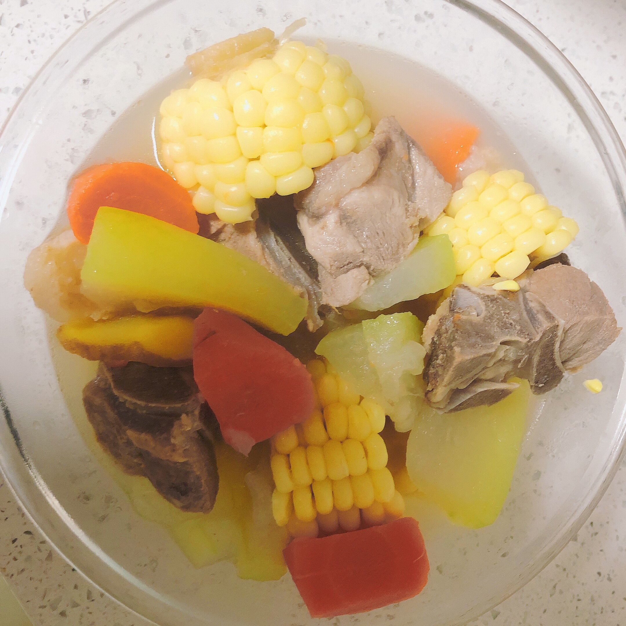 排骨玉米冬瓜汤的做法