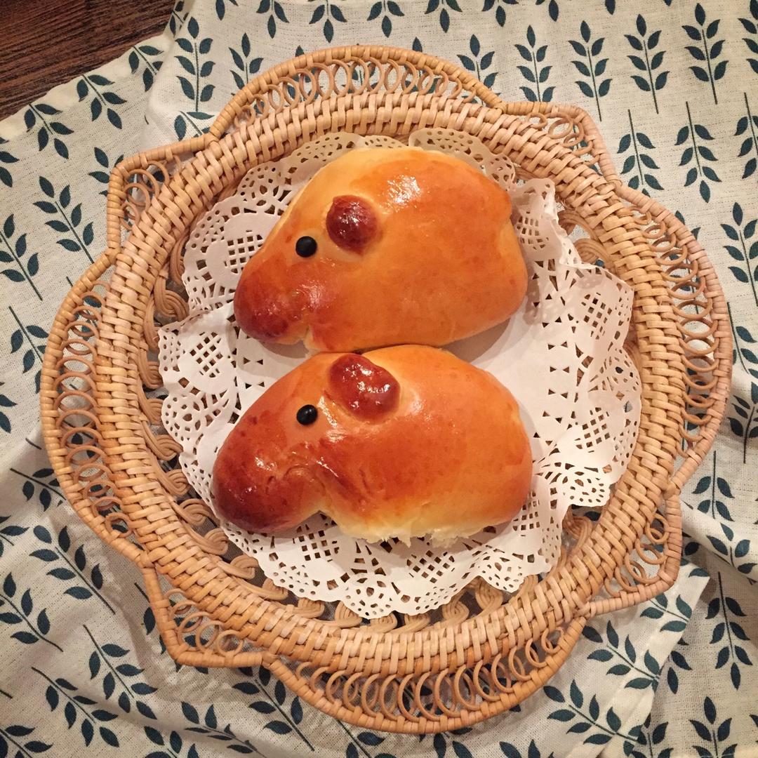 猫猫老师cynthia做的大象面包