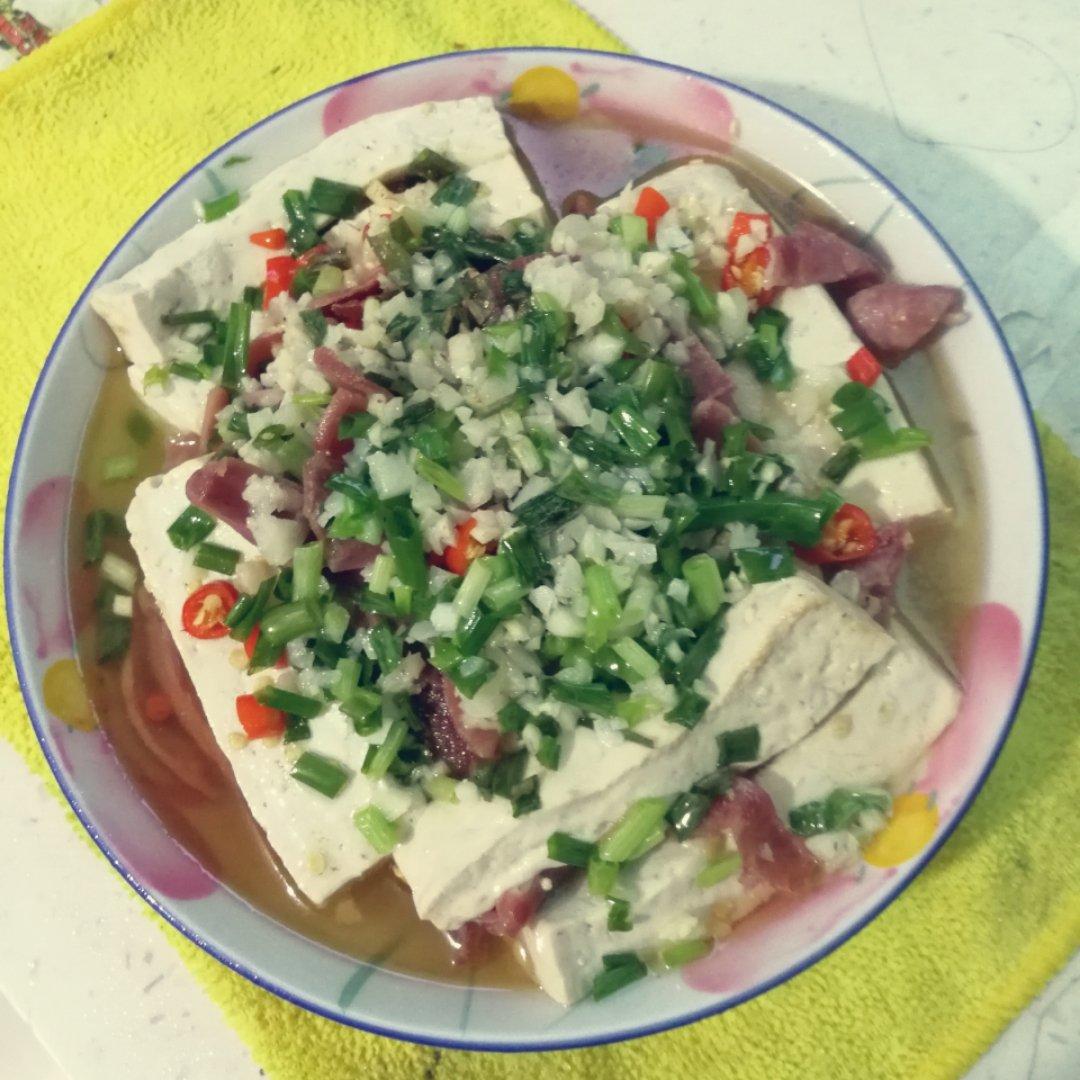 二十四桥明月夜：火腿蒸豆腐【曼食慢语】