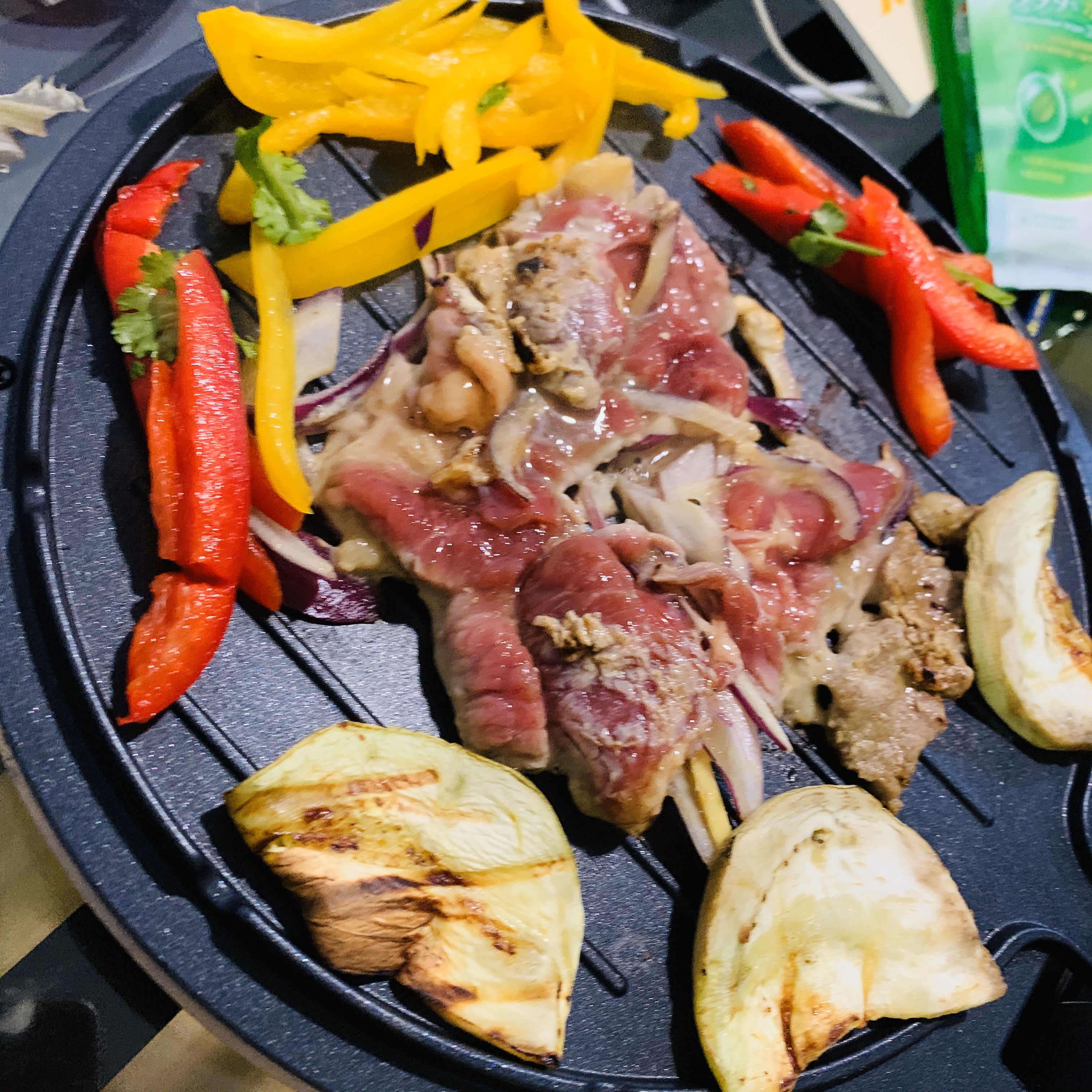 简单又好吃的家庭电饼铛韩式烤牛肉的做法